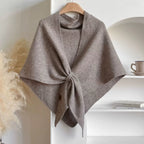 Triangle Knitted Shawl Cape