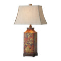 Floral Print Table Lamp