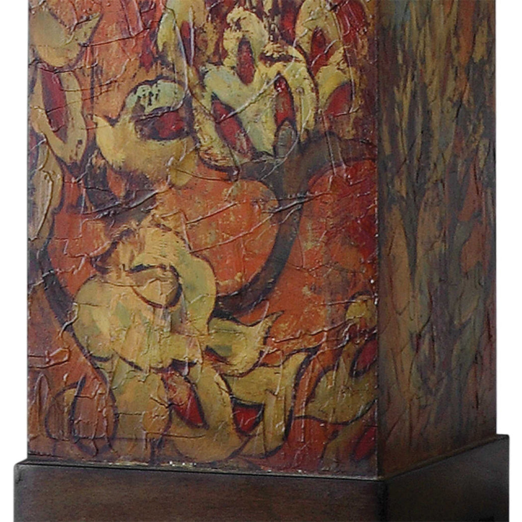 Floral Print Table Lamp