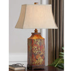 Floral Print Table Lamp