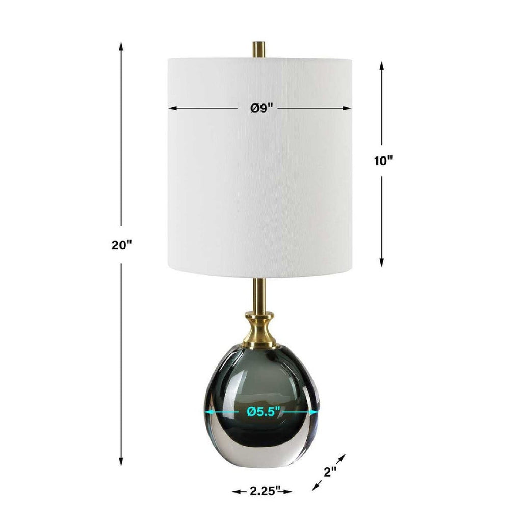 Enigma Glass Buffet Lamp