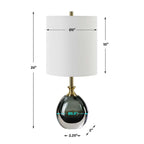 Enigma Glass Buffet Lamp
