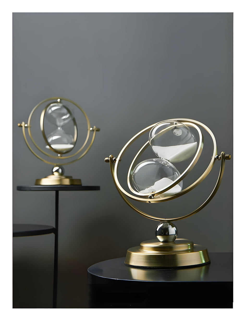 Elegant Hourglass Clock