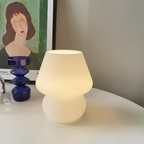 Vintage Glass Table Lamp