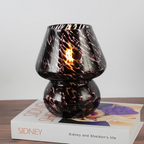 Vintage Glass Table Lamp