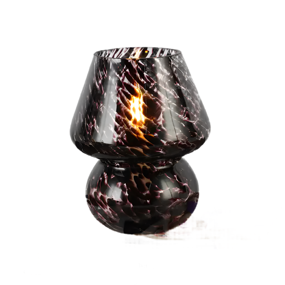 Vintage Glass Table Lamp