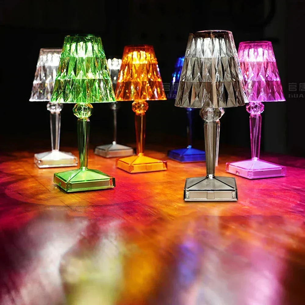 Crystal LED Table Lamp