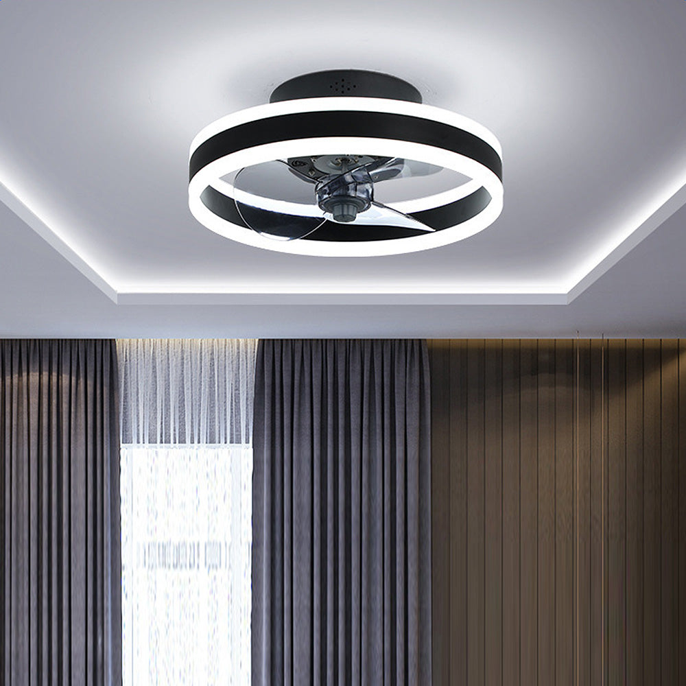 Round LED Ceiling Fan