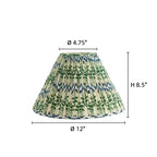 Verae Botanical Pleated Lamp Shade