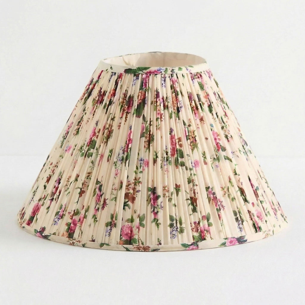 Verae Botanical Pleated Lamp Shade