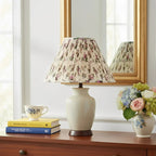 Verae Botanical Pleated Lamp Shade