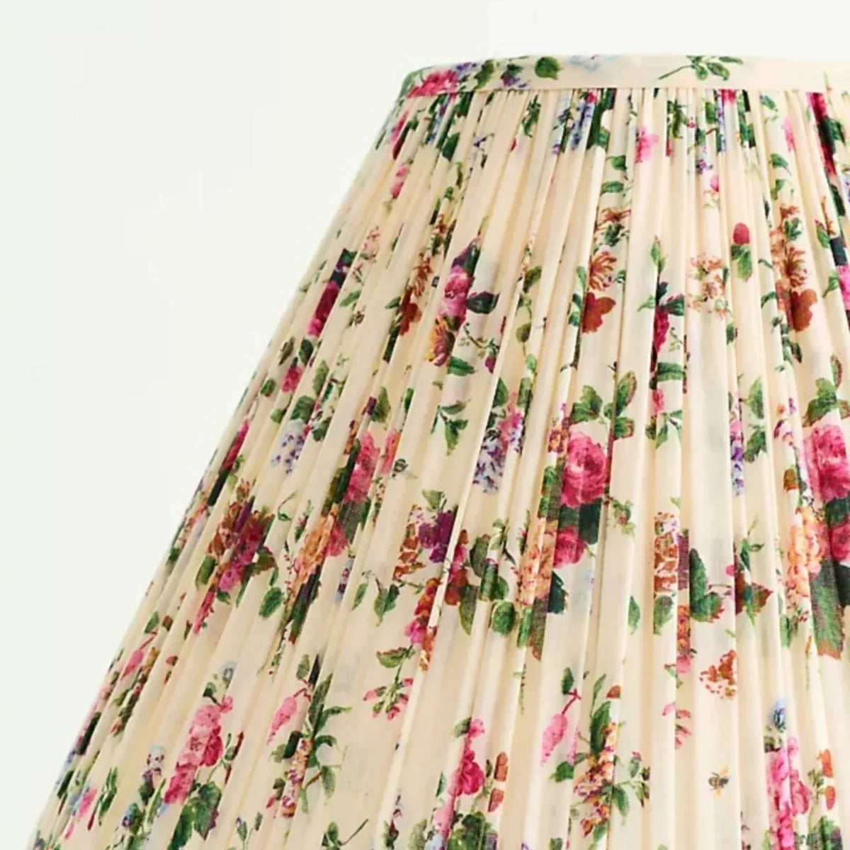 Verae Botanical Pleated Lamp Shade