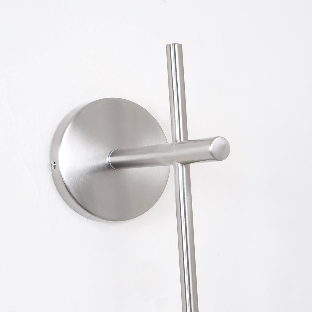 Vertical Globe Wall Light
