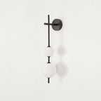 Vertical Globe Wall Light