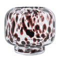 Abstract Glass Accent Vase