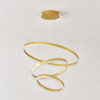 Three-Ring LED Pendant Light