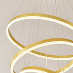 Three-Ring LED Pendant Light
