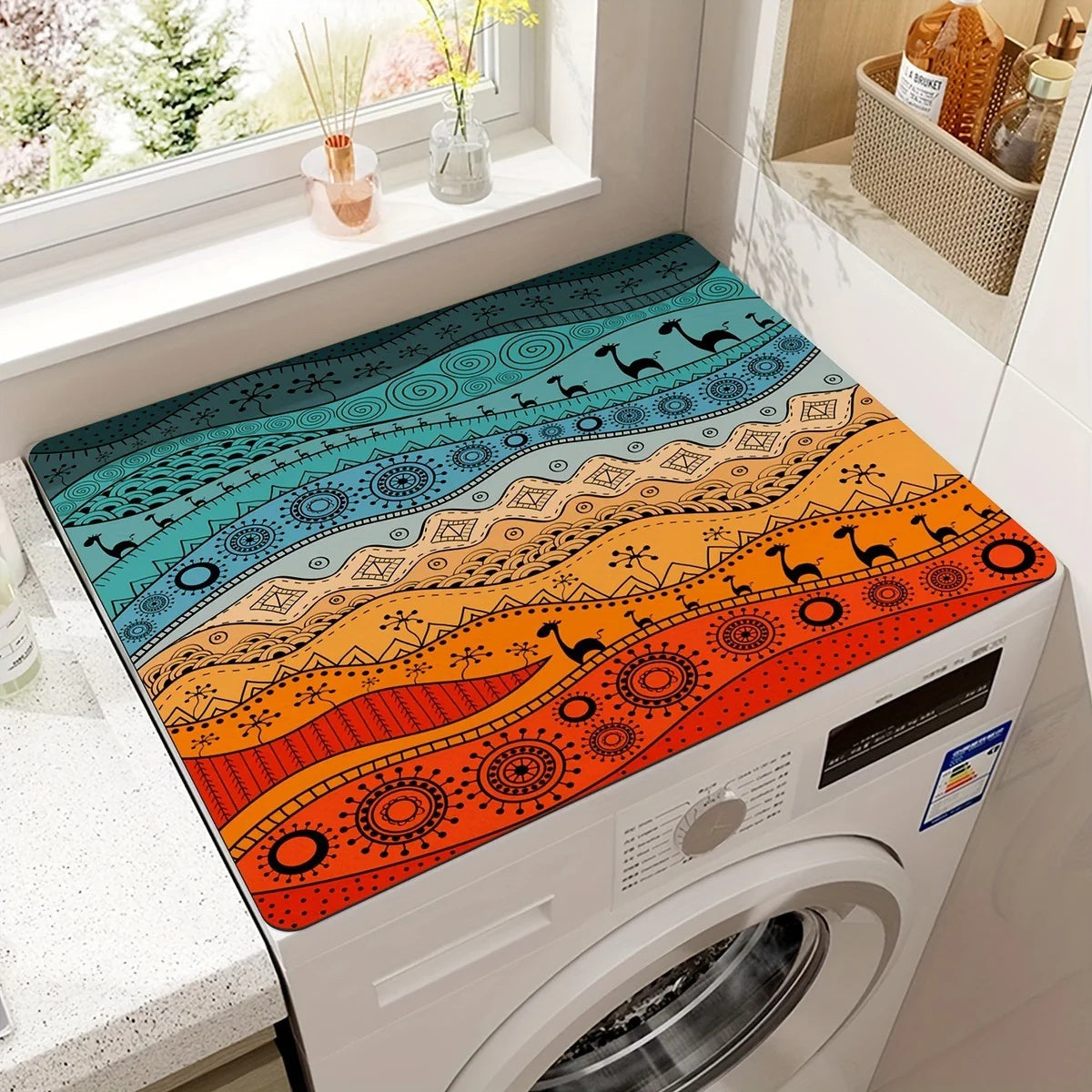 Mandala Appliance Top Mat