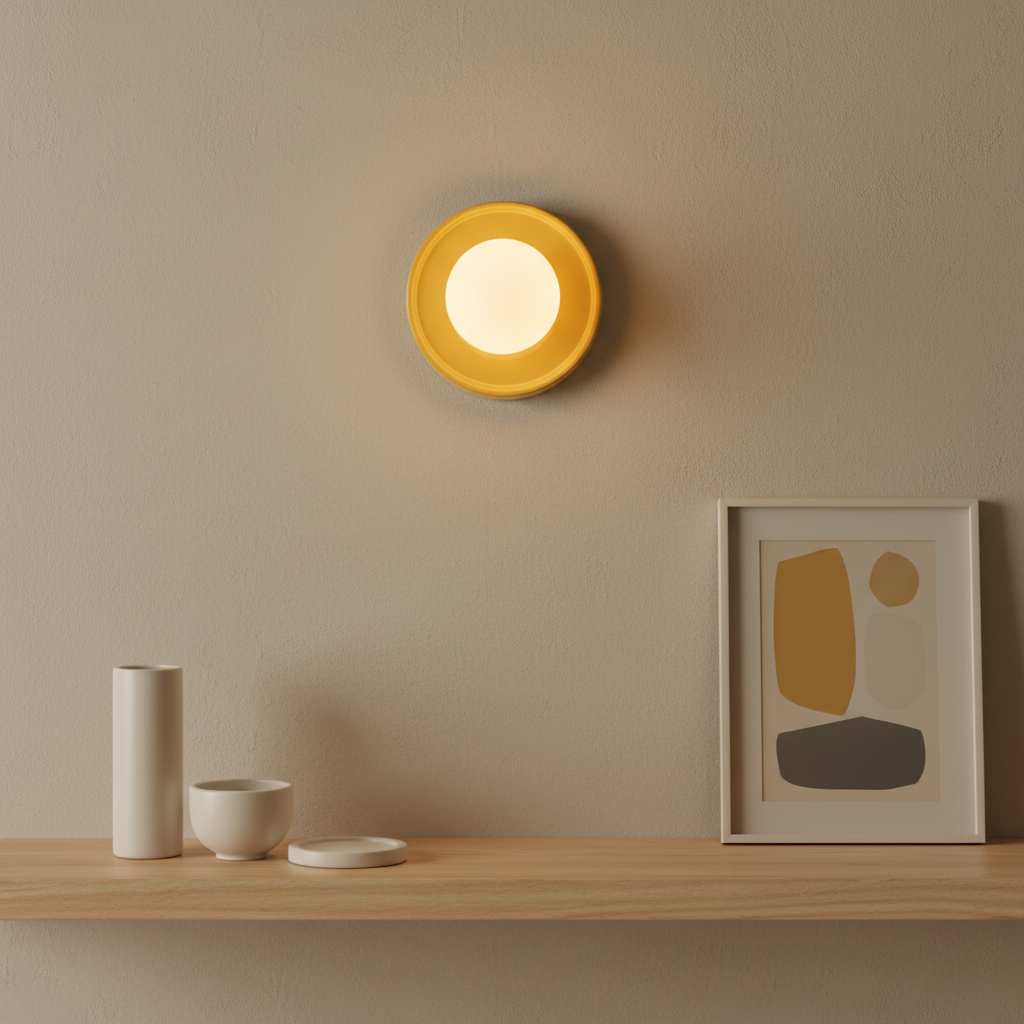 Zeno Ceramic Orb Wall Light