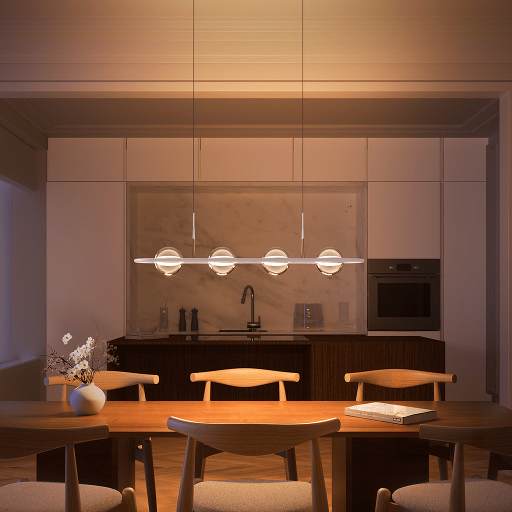 Riva Dimmable LED Pendant Light – Modern Metal Design with Adjustable Illumination