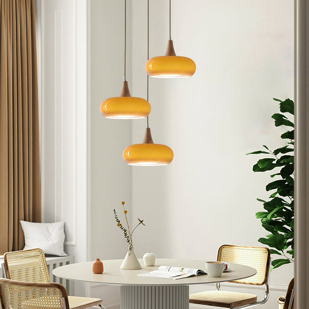Charlotte Wooden Pendant Light