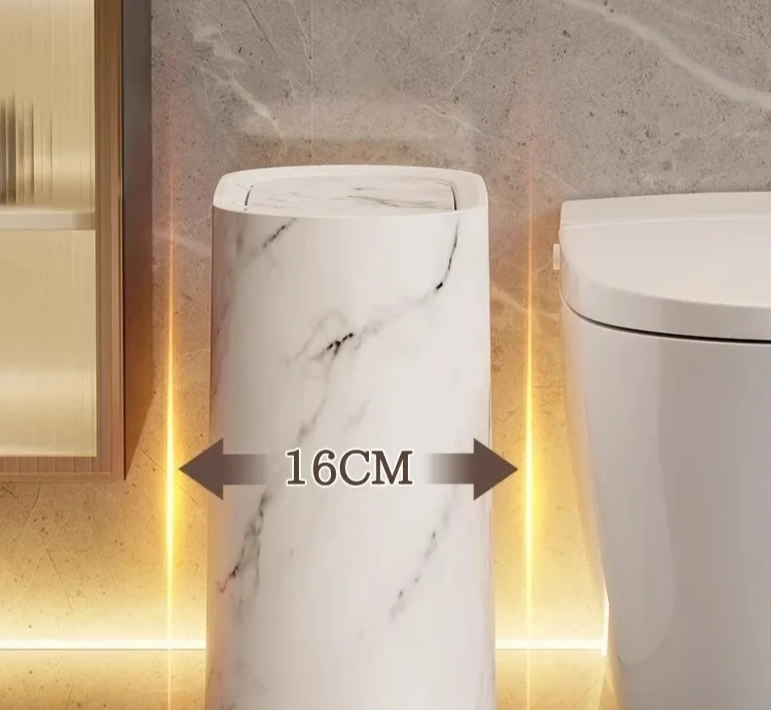 Nordic Marble Waste Bin
