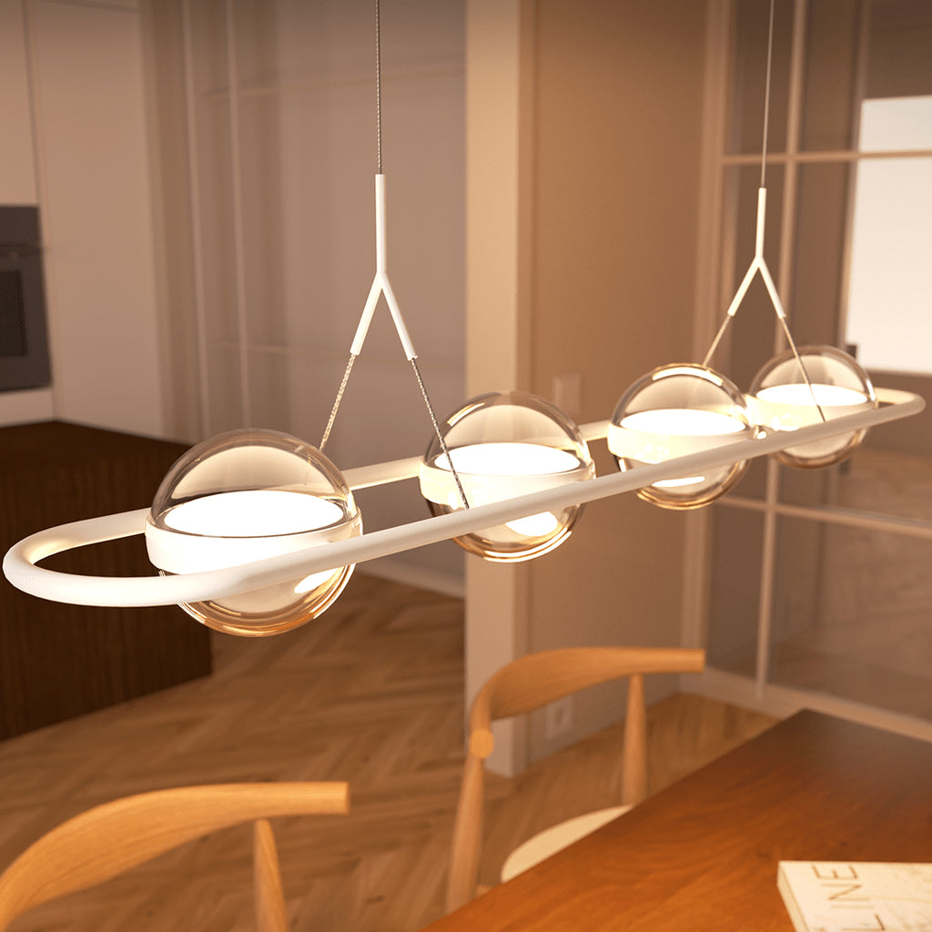 Riva Dimmable LED Pendant Light – Modern Metal Design with Adjustable Illumination