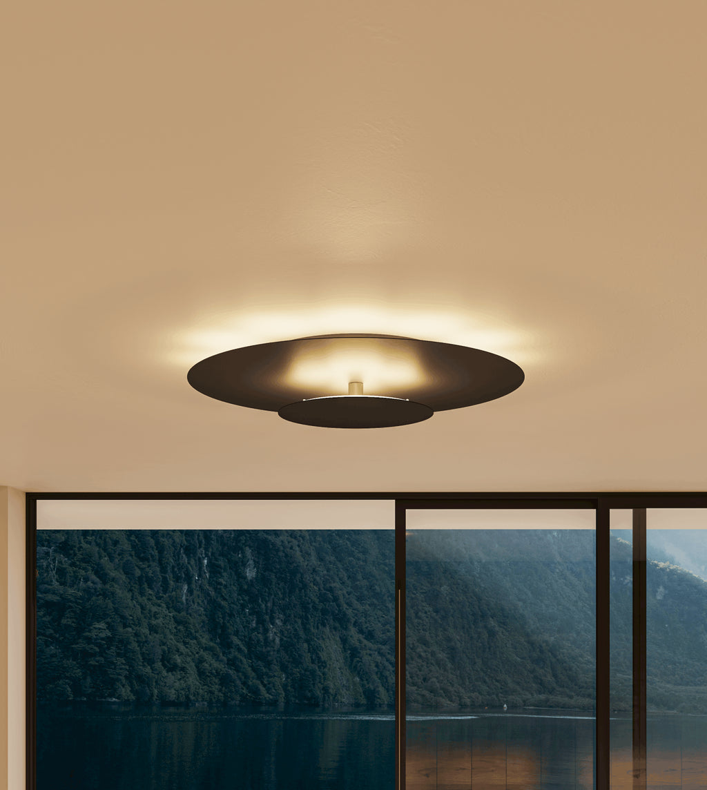 Tulio White LED Ceiling Light – Modern Design with Soft Indirect Illumination