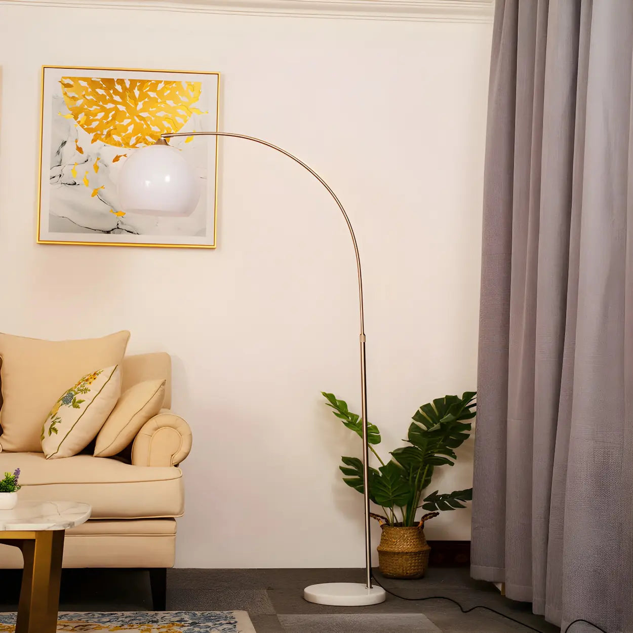 Dome LED Floor Lamp