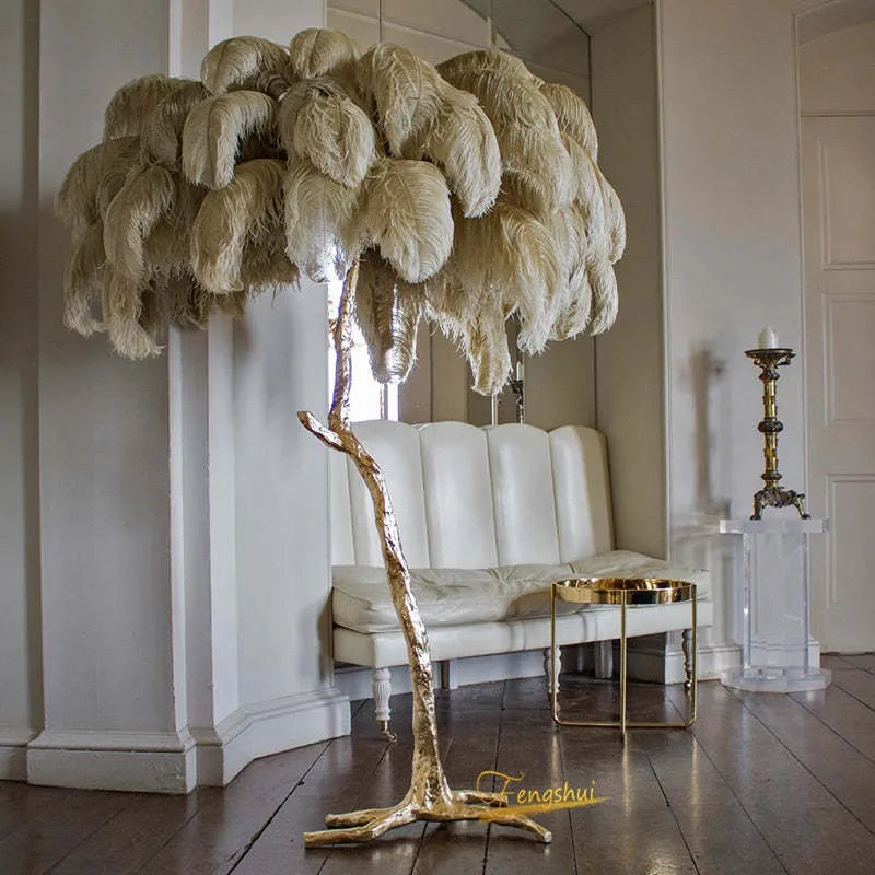 Omoore Feather LED Floor Lamp