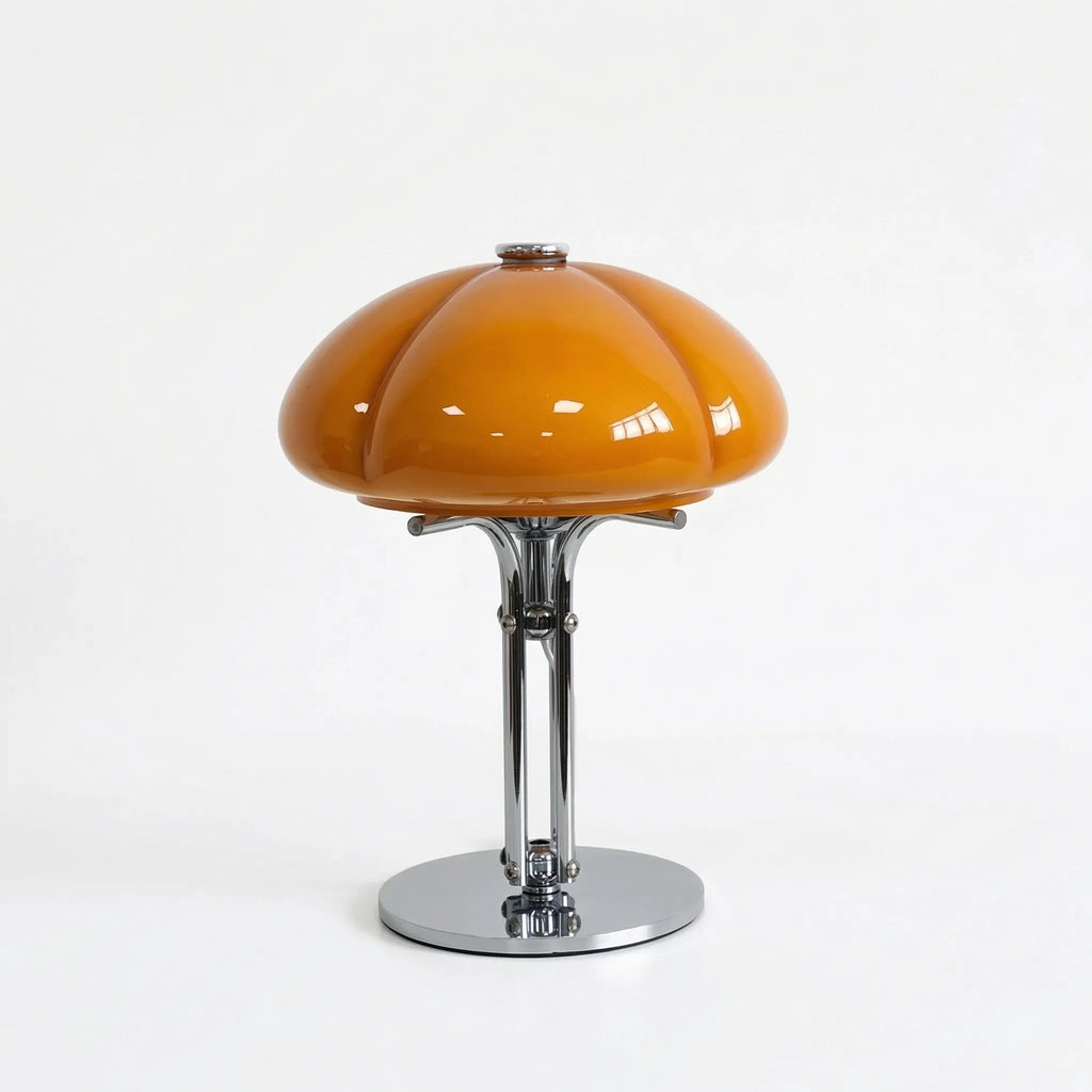 Pumpkin Glass Table Lamp