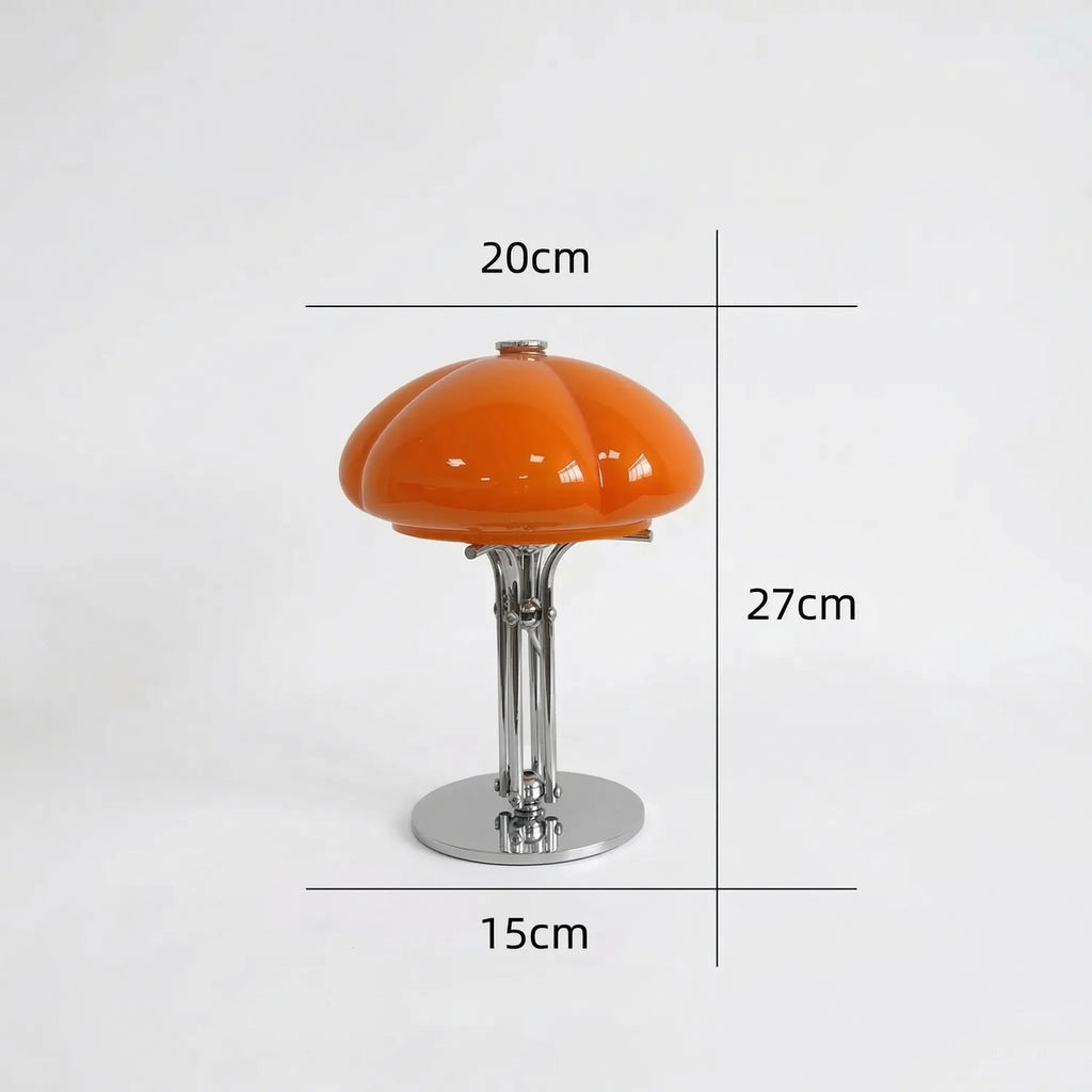 Pumpkin Glass Table Lamp