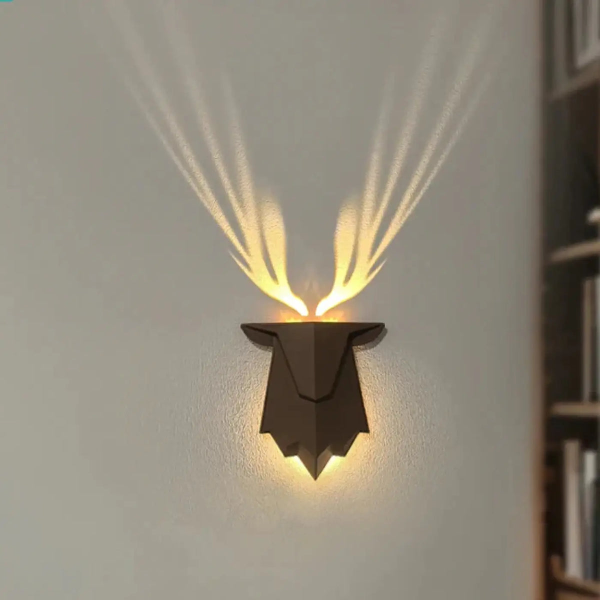 Deer Head LED Wall Light