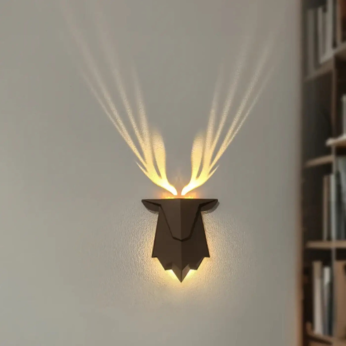Deer Head LED Wall Light