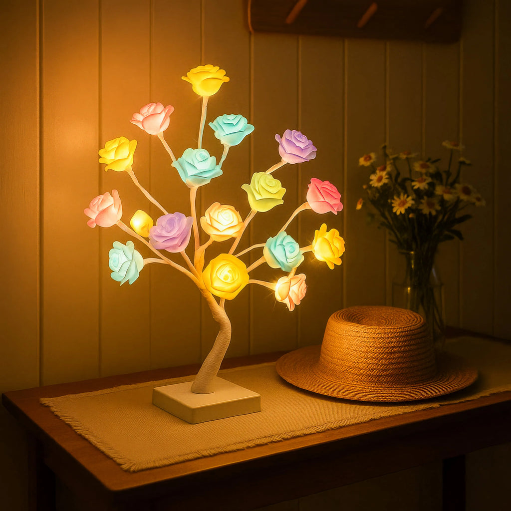 LED Blossom Tree Table Lamp