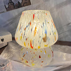 Vintage Glass Table Lamp