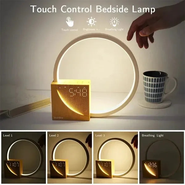 Touch Alarm Clock &amp; Bedside Lamp
