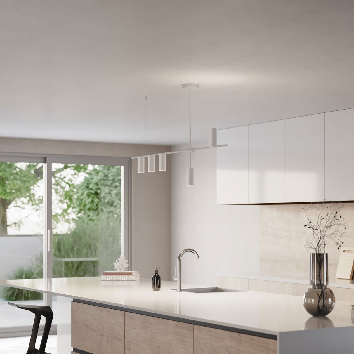 Ajax Modern Pendant Light – Contemporary Statement Lighting with Elegant Design
