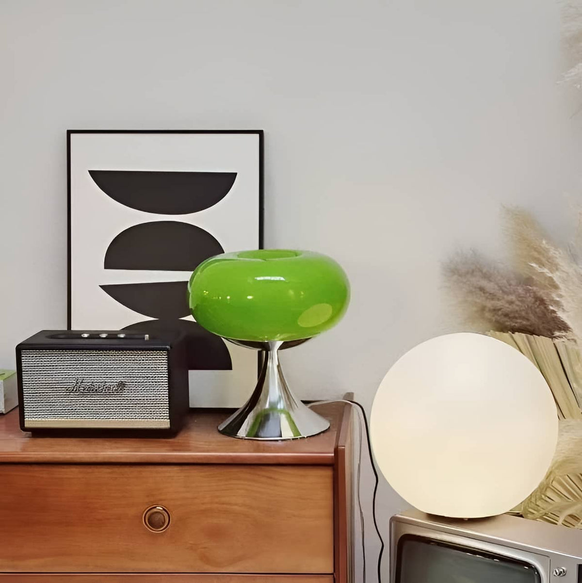 Bauhaus Donut Glass Table Lamp