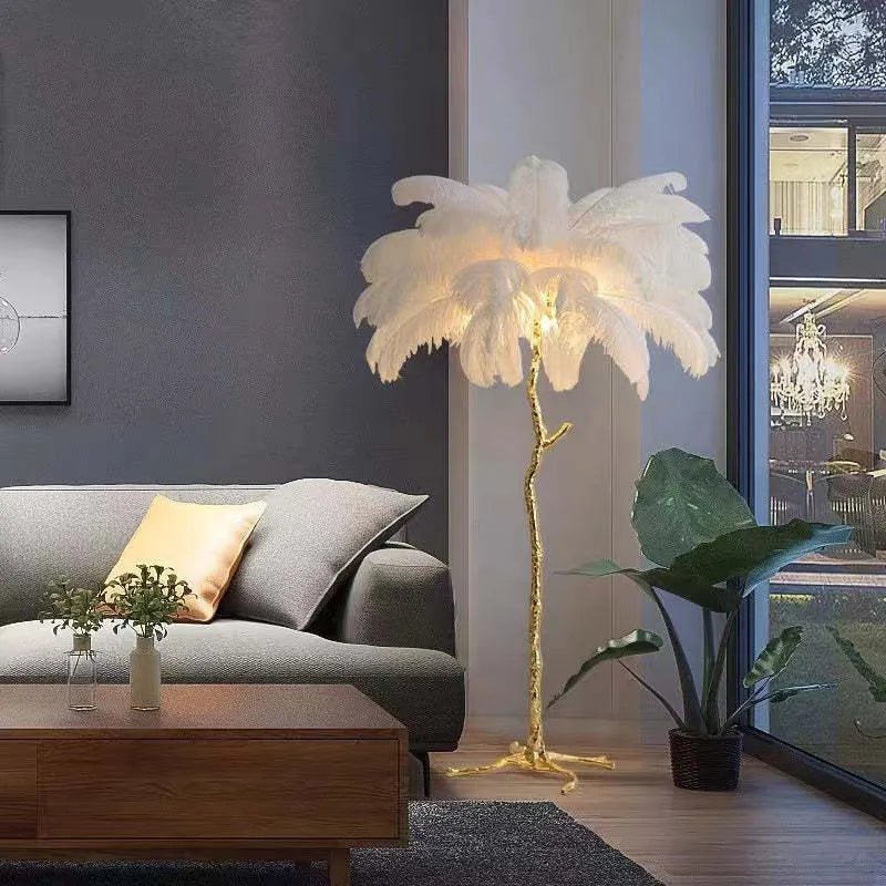Omoore Feather LED Floor Lamp