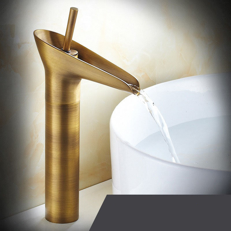 Antique Waterfall Basin Faucet