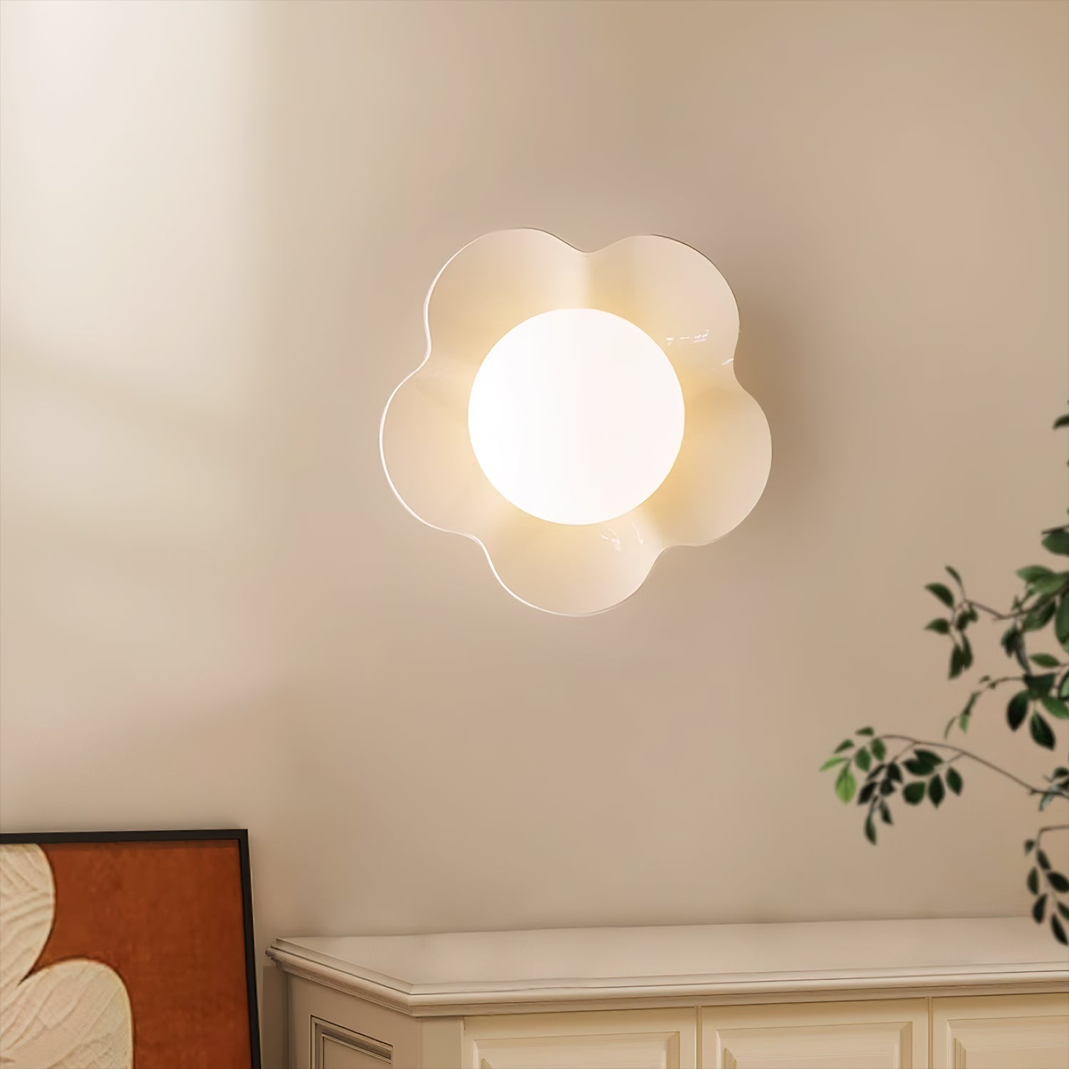 Arcore Resin Wall Sconce