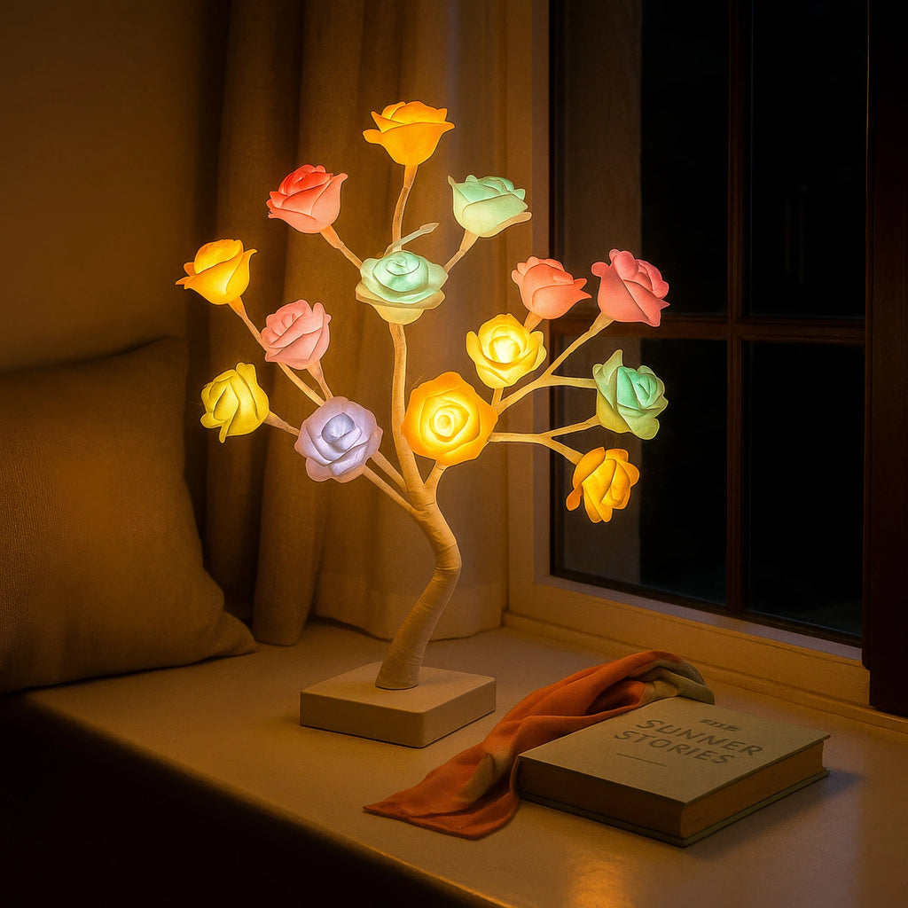 LED Blossom Tree Table Lamp
