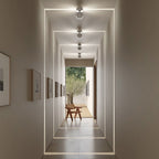 Spectra White LED Ceiling Light – Modern Aluminium Design with Elegant Illumination