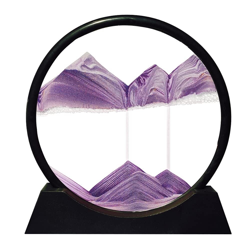 3D Moving Sand Art – Decorative Glass Display