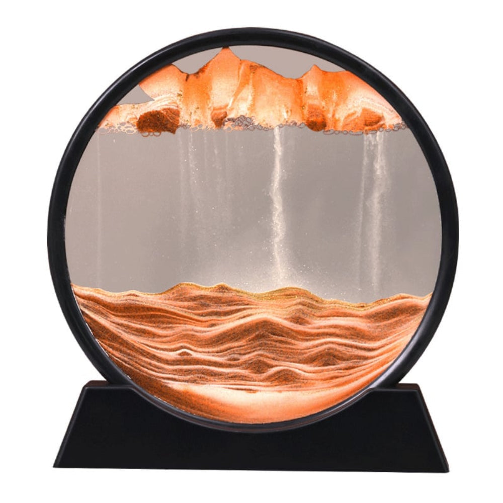3D Moving Sand Art – Decorative Glass Display