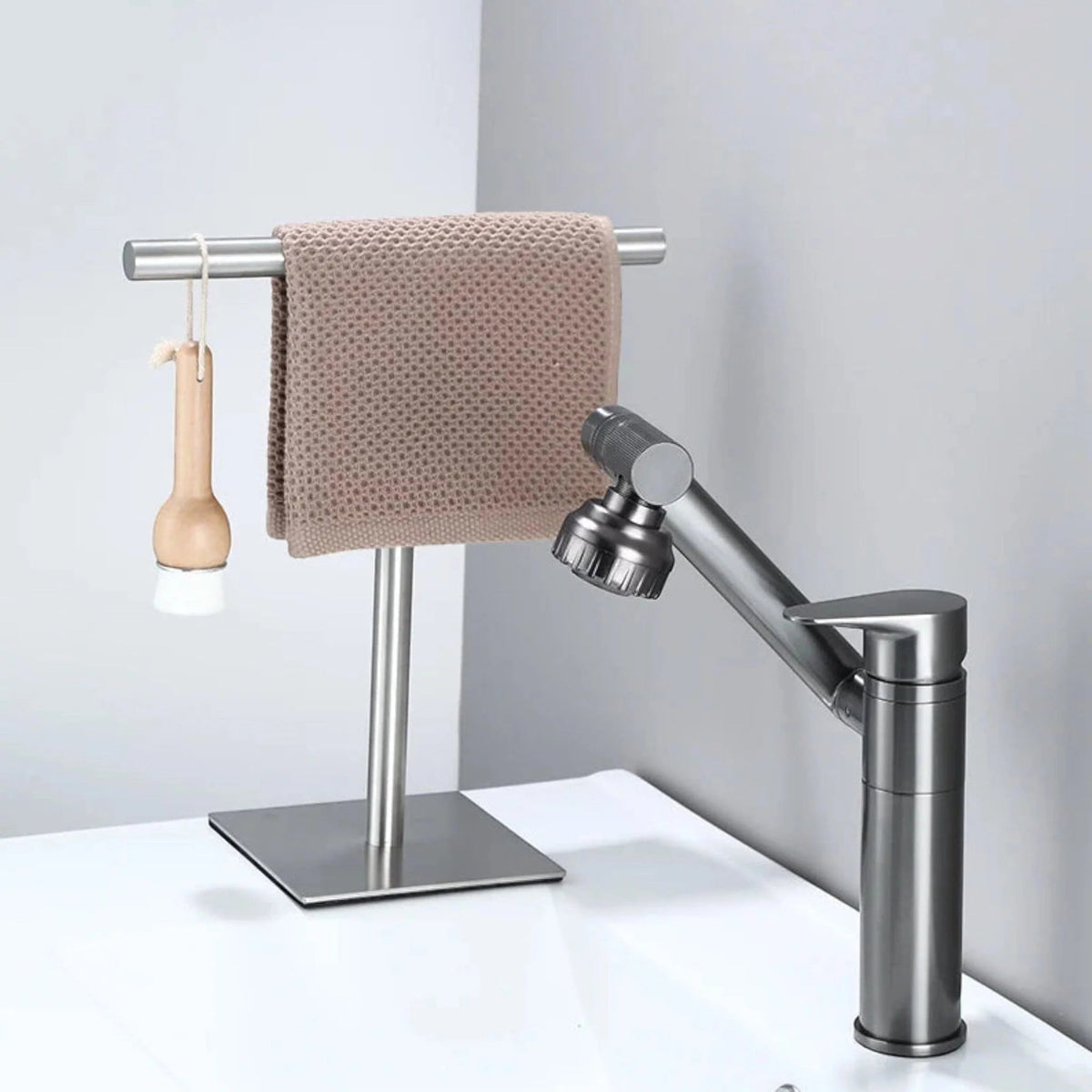 Luxe Countertop Towel Rack