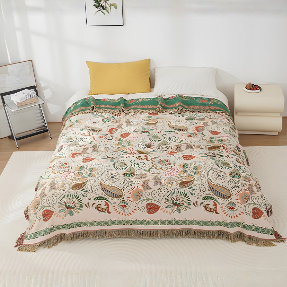 Autumn Leaf Reversible Blanket