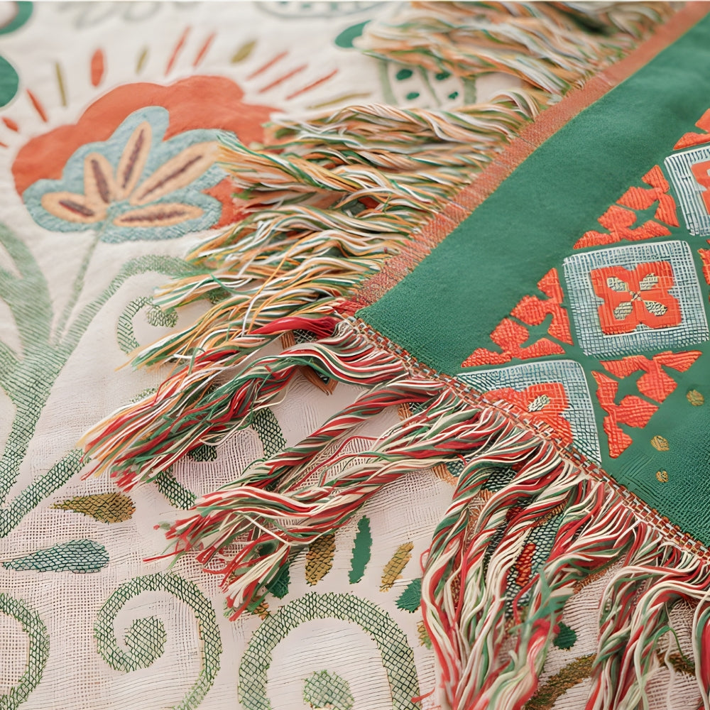 Autumn Leaf Reversible Blanket