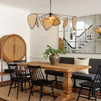 Bria Handwoven Rattan Pendant Light